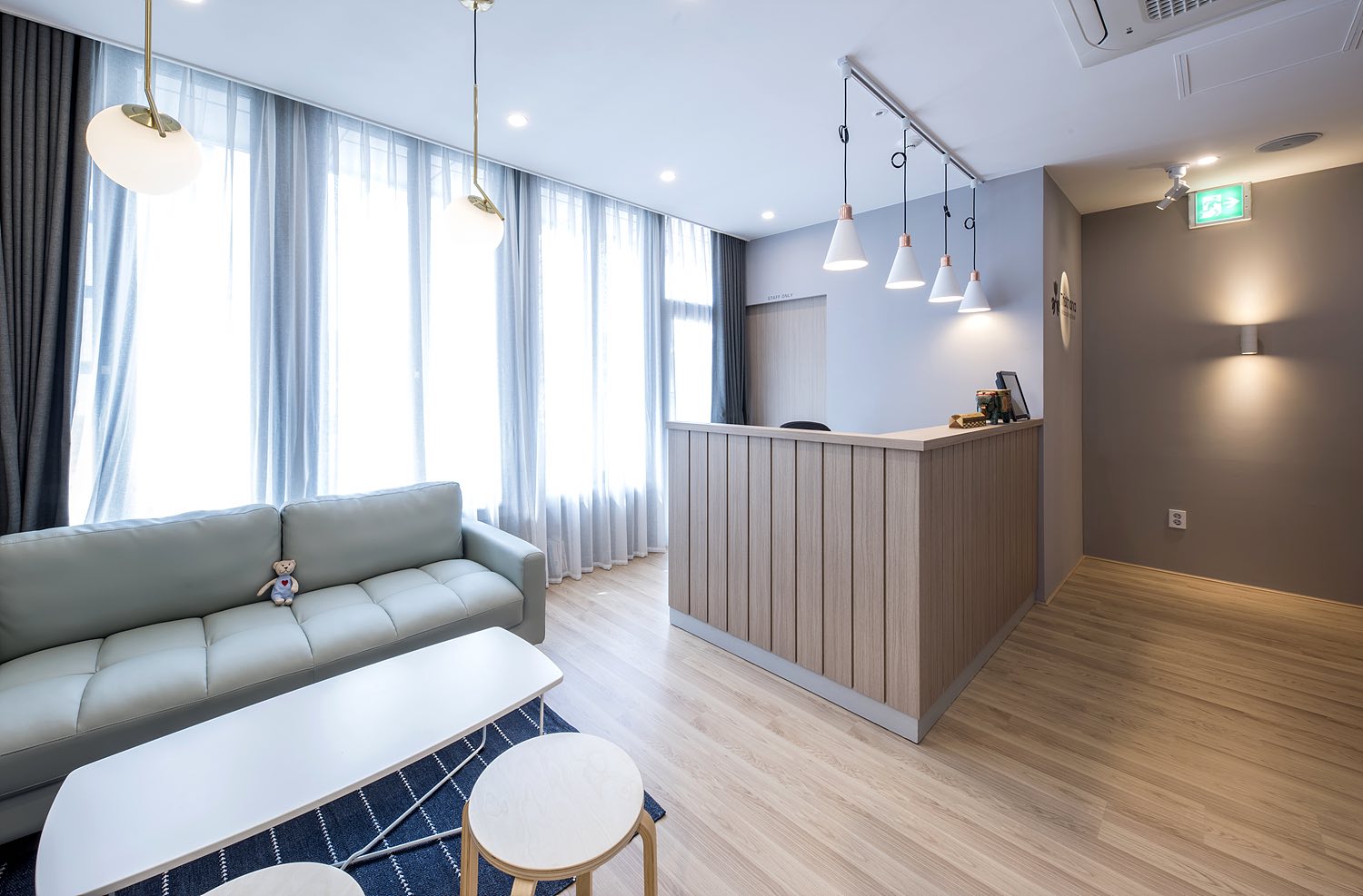 Reception area at Tristhana Ashtanga Yoga, Bundang Pangyo